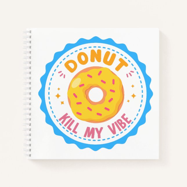 Donut Notizbuch (Vorderseite)