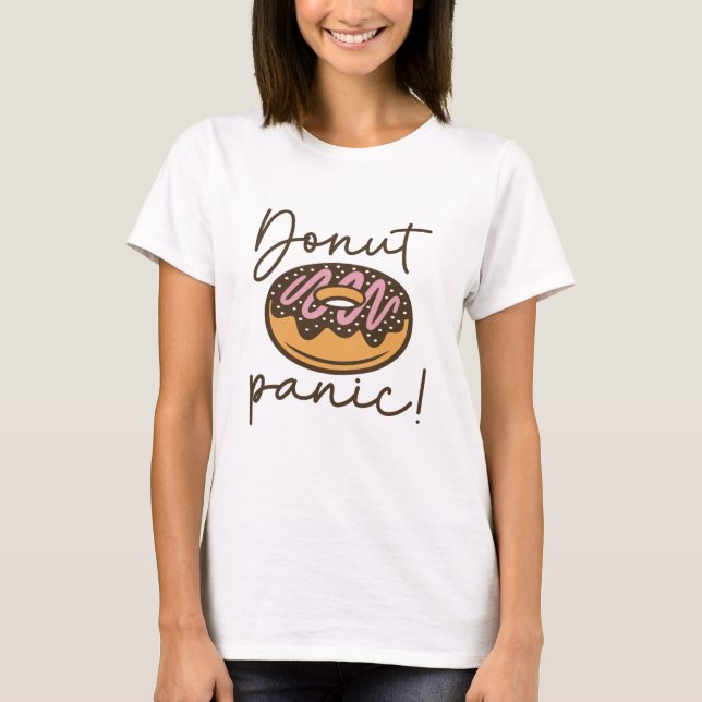Donut Panic T-Shirt (Vorderseite)