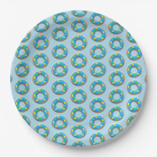 Donut-Papierplatte Pappteller