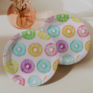 Donut-Party-Papierteller Pappteller