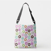 Donut Pattern kundenspezifische Monogramm-Säcke