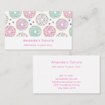 Donut Pattern Niedlich farbenfroh