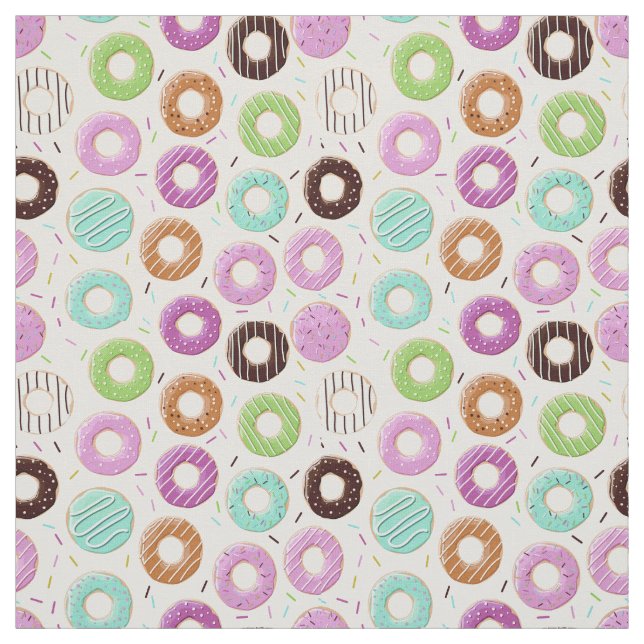 Donut Pattern Stoff (Muster)