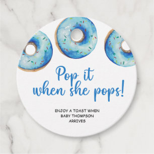 Donut Pop es, wenn sie platzt Geschenkanhänger