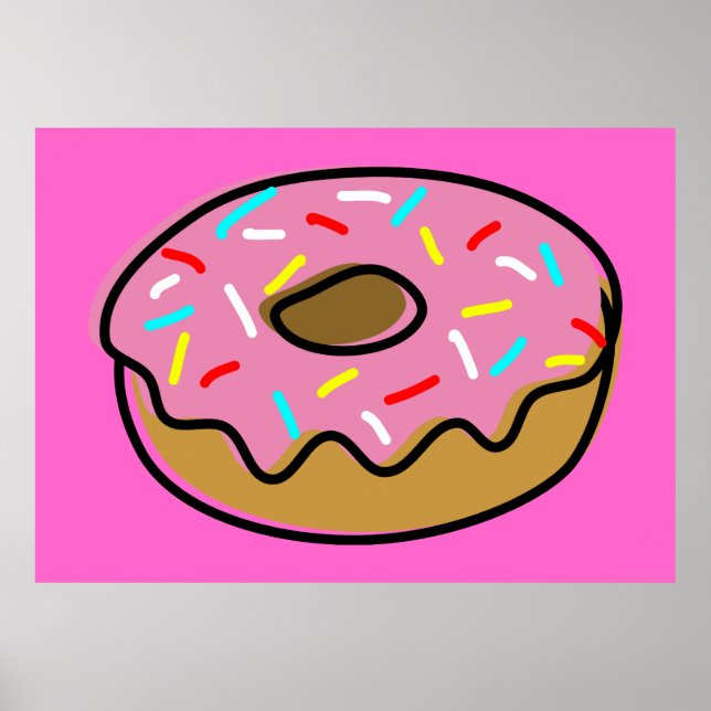 Donut Poster (Vorne)