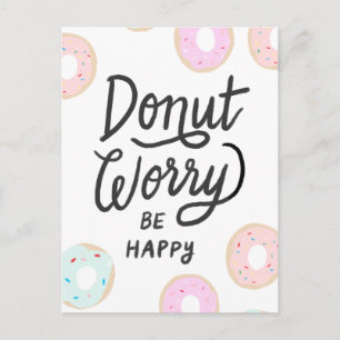 Donut Postkarte
