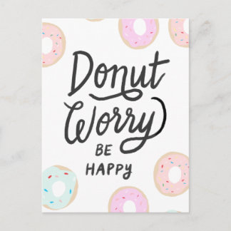 Donut Postkarte