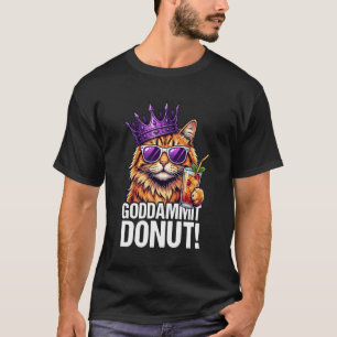 Donut Prinzessin Katze Meme u2013 Kawaii Lustige C T-Shirt