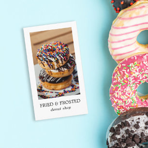 Donut-Shop / Bäckerei Visitenkarte
