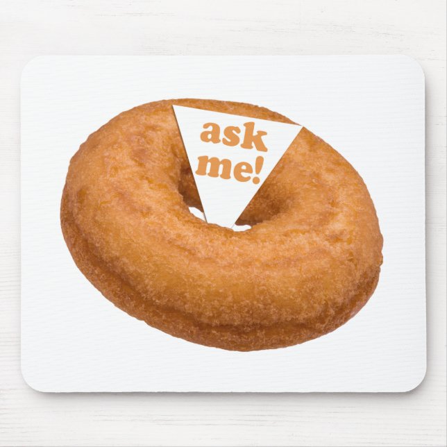 Donut Spaß Custom Mousepad (Vorne)