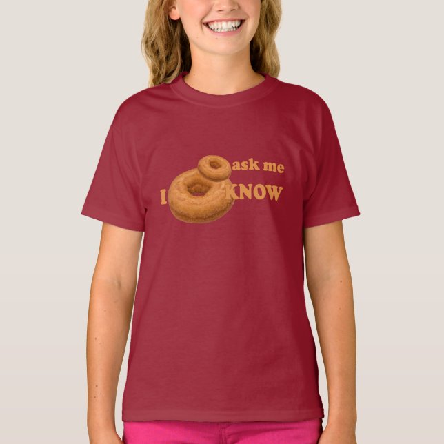 Donut Spaß Shirts - wählen Sie Stil, Farbe (Vorderseite)