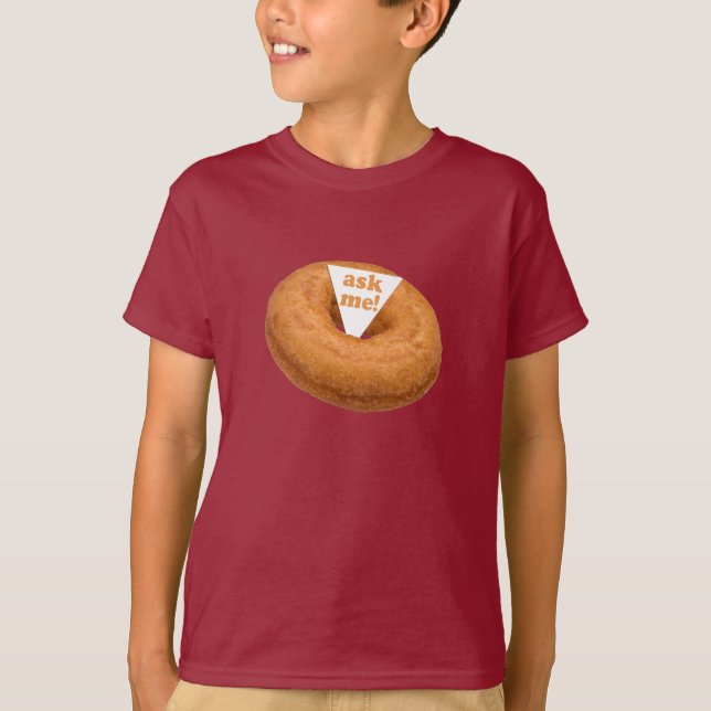 Donut Spaß Shirts - wählen Sie Stil & Farbe (Vorderseite)