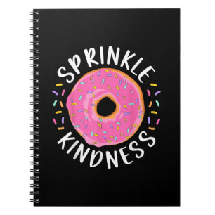 Donut Sprinkle Kindness Funny Girls - Frauen Dough Notizblock