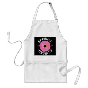 Donut Sprinkle Kindness Funny Girls - Frauen Dough Schürze