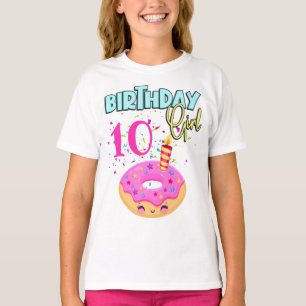 Donut Sprinkler Birthday Girl Party Thema MAtching T-Shirt