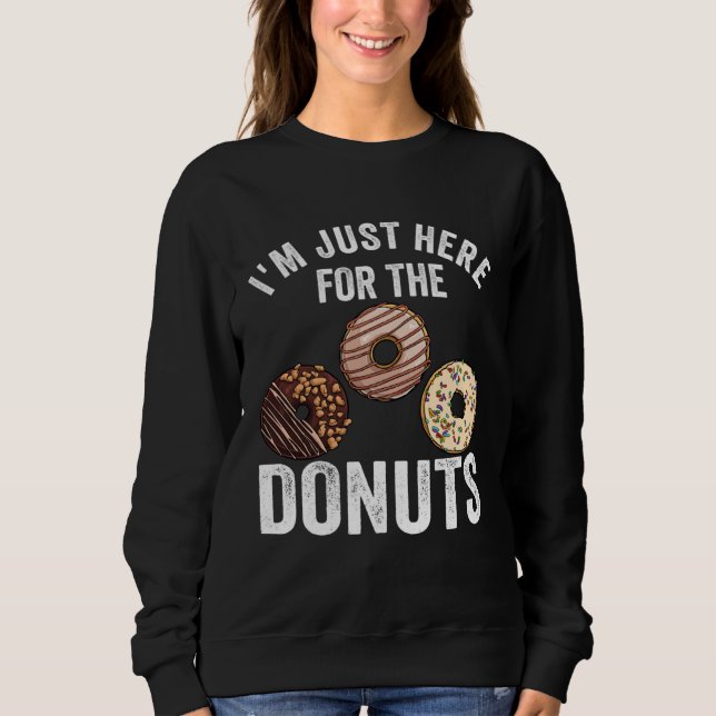 Donut  Sprinkles for A Donut Themed Party Sweatshirt (Vorderseite)