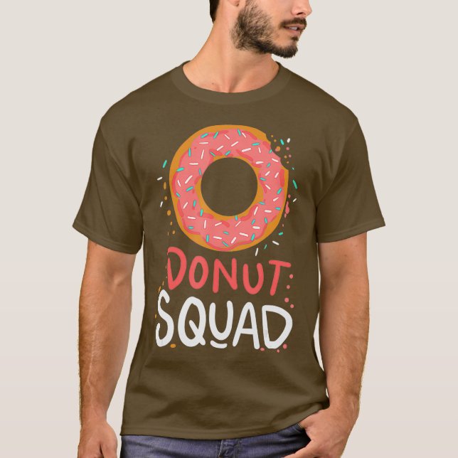 Donut Squad - Funny Doughnut Day Gift T-Shirt (Vorderseite)