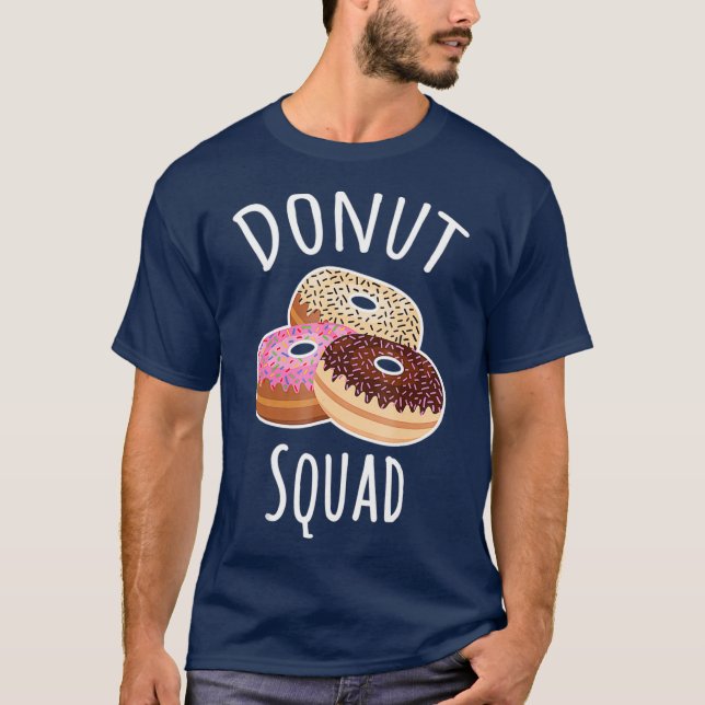 Donut Squad Shirt - Donut Lover Geschenk (Vorderseite)