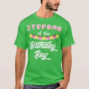 Donut Stepdad vom Geburtstagskind T-Shirt