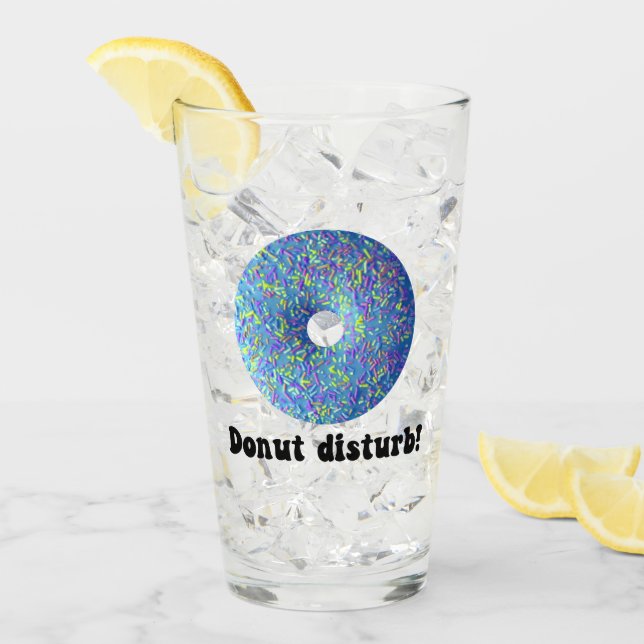 Donut-Störung Glas (Vorderseite Ice)