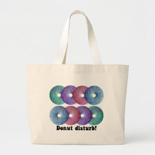 Donut-Störung Jumbo Stoffbeutel