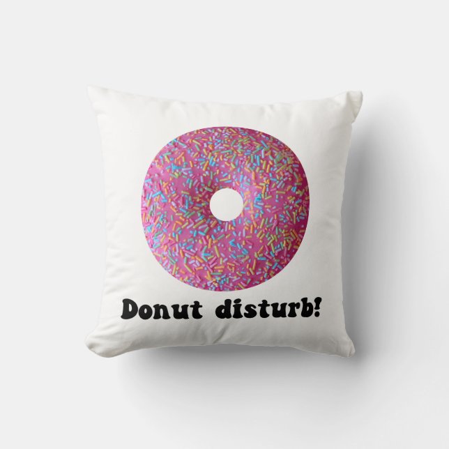Donut-Störung Kissen (Vorderseite)