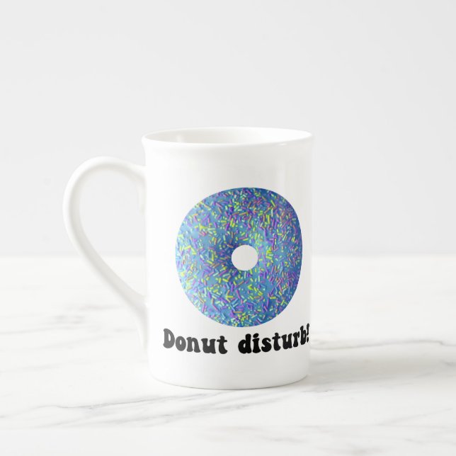 Donut-Störung Prozellantasse (Links)
