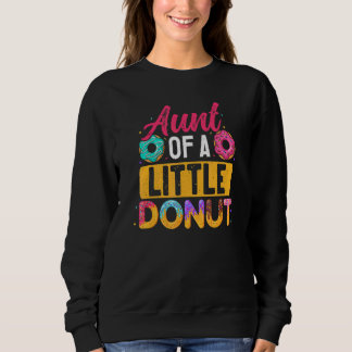Donut Tante Tante zu Schwangerschaft Ankündigung Sweatshirt