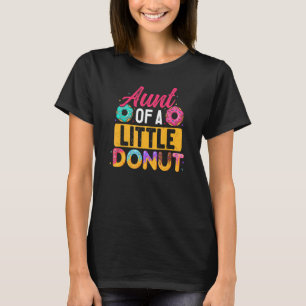 Donut Tante Tante zu Schwangerschaft Ankündigung T-Shirt