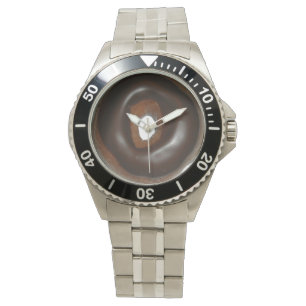 Donut-Uhr Armbanduhr