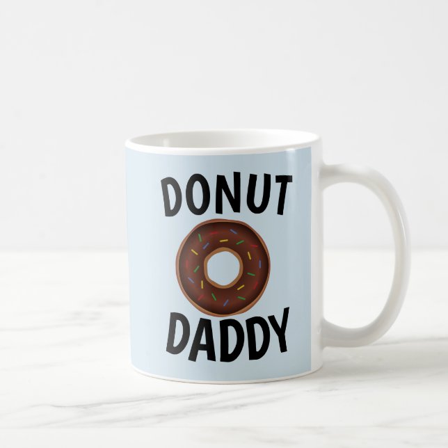 DONUT VATER DADDY Kaffeemübel Kaffeetasse (Rechts)