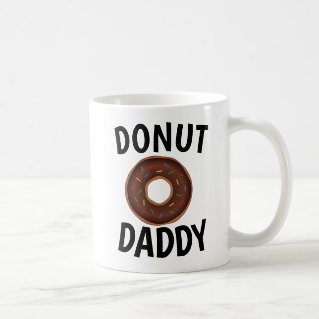 DONUT VATER DADDY Kaffeemübel Kaffeetasse (Rechts)