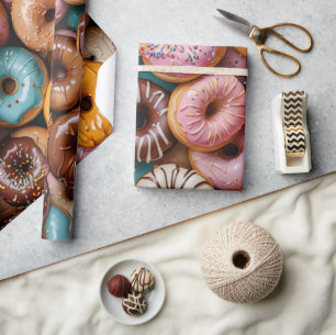 Donut-Verpackungspapier Geschenkpapier