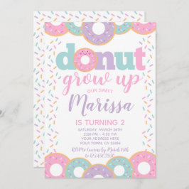 Donut wächst auf einladung