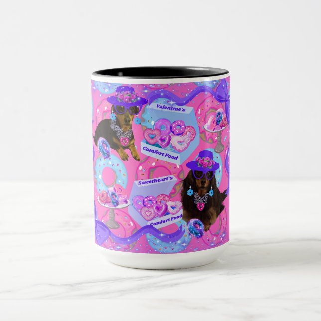 Donut Worry Doxies Kaffeetasse (Zentrum)