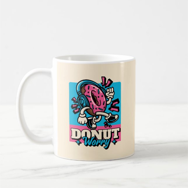 Donut Worry Kaffeetasse (Links)