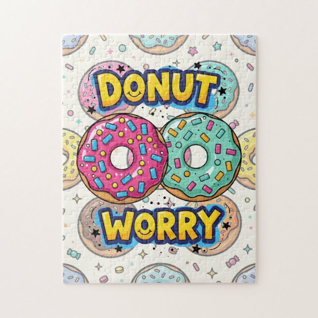 Donut Worry Puzzle (Vertikal)