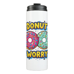 Donut Worry Thermotasse Thermosbecher