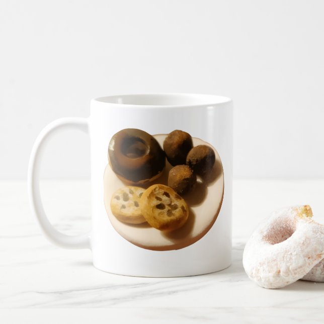 Donuts and Cookies  Kaffeetasse (Mit Donut)