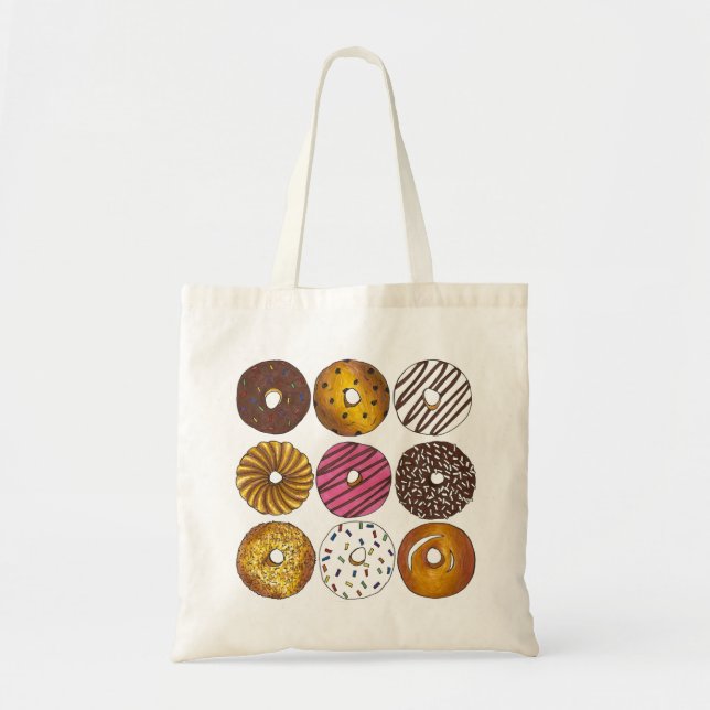 Donuts Asst. Doughnut Breakfast Tasche (Vorne)