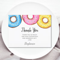 Donuts Baby Shower Vielen Dank