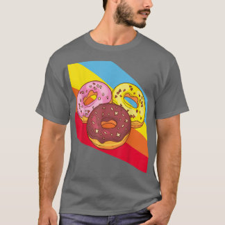 Donuts Bäckerei Bäckerei Bäckerei Kuchen Lebensmit T-Shirt