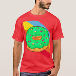 Donuts Bäckerei Bäckerei Bäckerei Kuchen Lebensmit T-Shirt