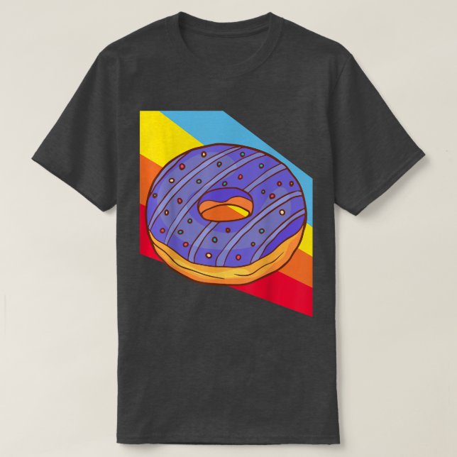 Donuts Bake Bakery Baker Cake Food Delicious Sweet T-Shirt (Design vorne)