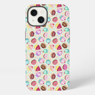 Donuts, bunte Gebäckstücke, bunte Snacks iPhone 13 Hülle