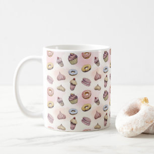 Donuts Cupcakes Niedlich Trendland Woodland Wasser Kaffeetasse