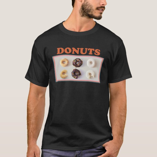 Donuts  donut  and record collector doughnut T-Shirt (Vorderseite)