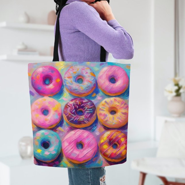 Donuts Farbenfrohe moderne Abstrakte Kunst (Von Creator hochgeladen)