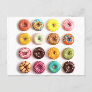 DONUTS FOR EVERYONE POSTKARTE