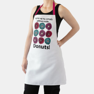 Donuts füllen meine leeren Räume mit Donuts Schürze